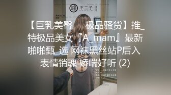 【巨乳美臀❤️极品骚货】推_特极品美女『A_mam』最新啪啪甄_选 网袜黑丝站P后入 表情销魂 娇喘好听 (2)