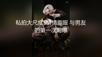 私拍大尺度SM情趣服 与男友的第一次菊爆